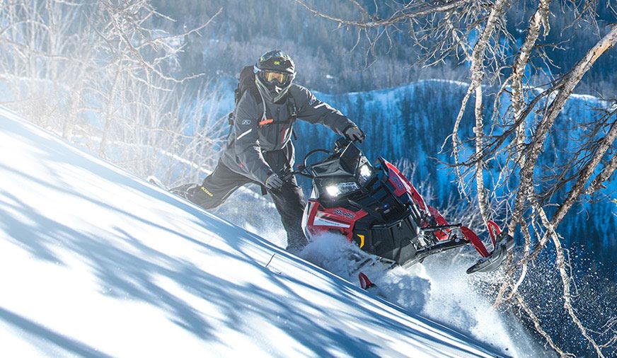 2019 Polaris Rmk Mountain Snowmobiles With A New 850 Engine - Freerider 